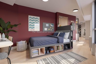 1 bed studio, 260 Huntingdon Street, Hockley, Nottingham, NG13NB - Image 1